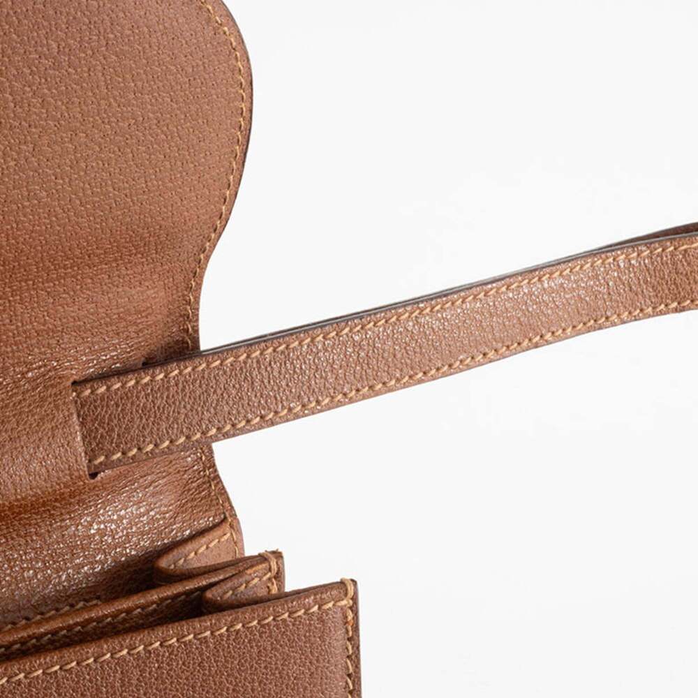 Gucci Second Bag Clutch 018 122 1940 Leather Brown Women's GUCCI - Picture 7 of 16